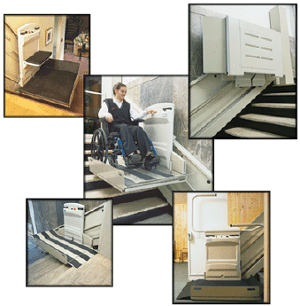 Incline wheelchair lifts
